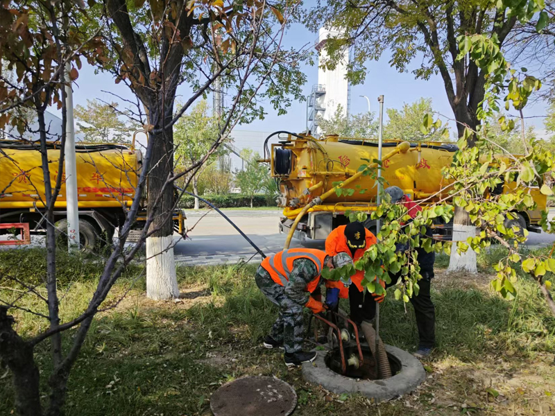 句容厂区管道清洗